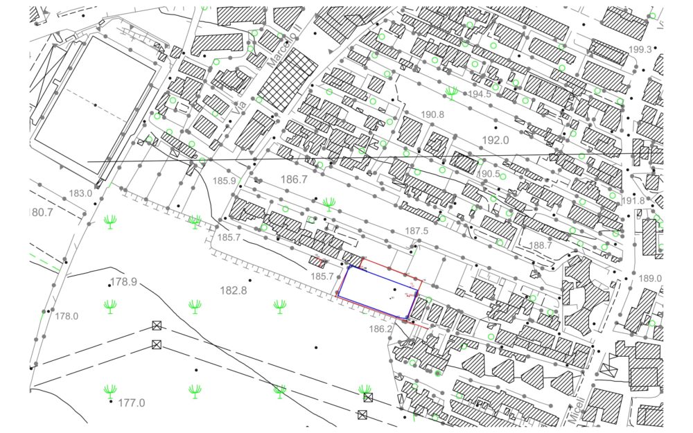 NICASTRO – VIA S. MICELI-  TERRENO EDIFICABILE –