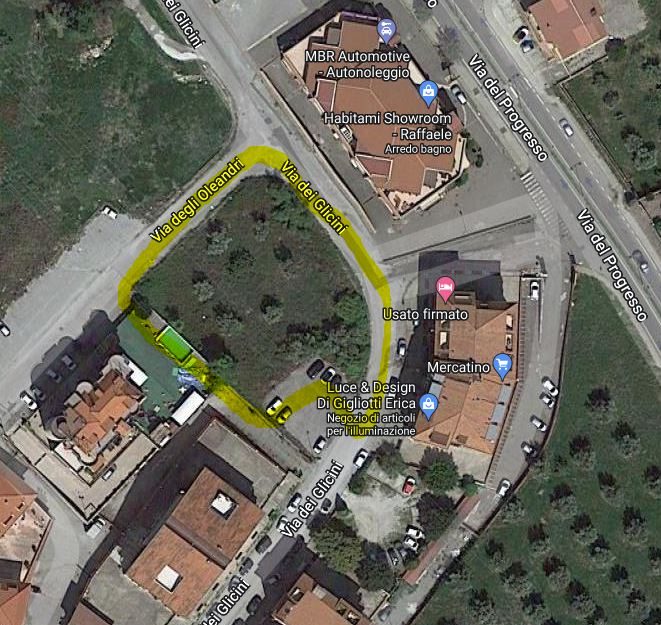 TERRENO EDIFICABILE – VIA DEGLI OLEANDRI- NICASTRO